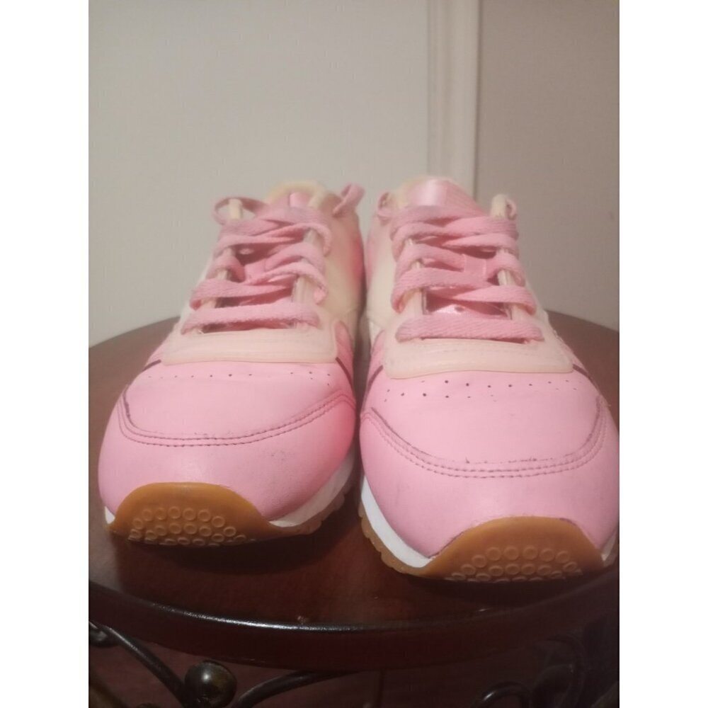 Reebok Classic 1983 DV5245 Mens Leather Athletic Shoes Pink Desert Glow Size 7 - Picture 7 of 15